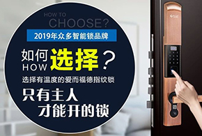 2019，讓自已生活變得幸福，您還缺一把智能鎖！